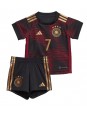 Deutschland Kai Havertz #7 Auswärts Trikotsatz für Kinder WM 2022 Kurzarm (+ Kurze Hosen)